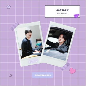 Jin Day (Polaroids) | Real Fujifilm Instax Prints | Fangirlmoon