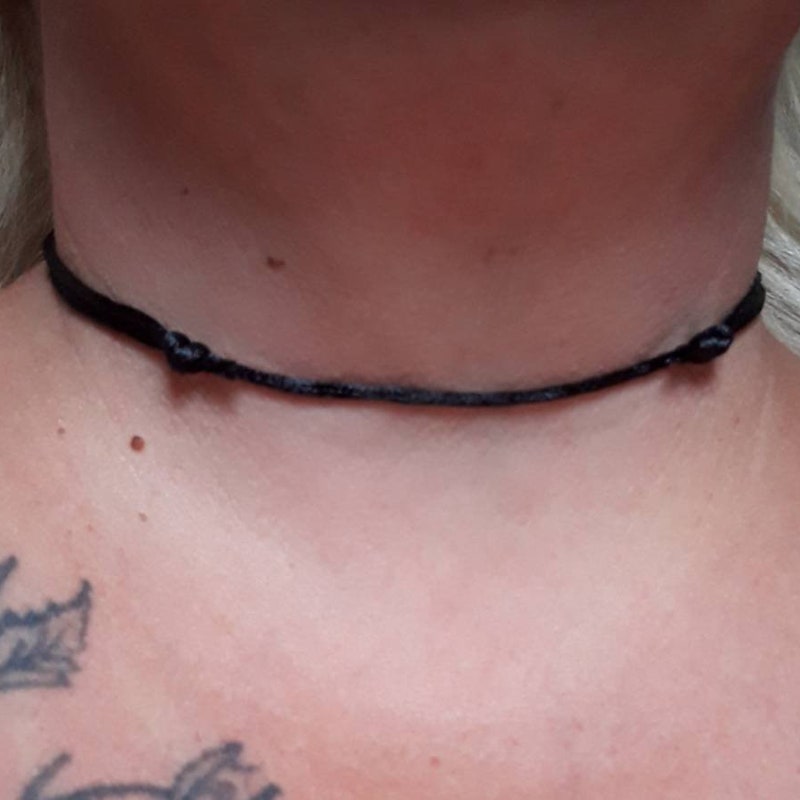 Coiled Adjustable Choker Necklace
