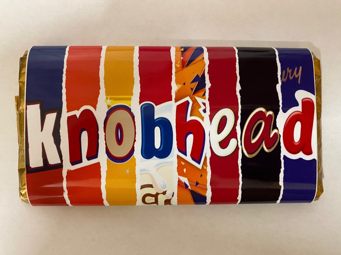 Novelty Chocolate Bar Wrapper personalised funny rude adult Etsy
