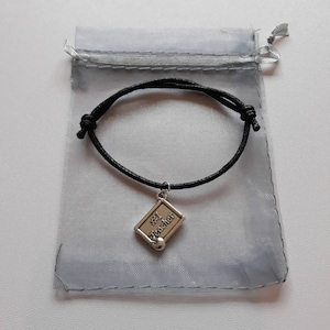 Number 1 Teacher adjustable bracelets with gift bags & charms, teacher gifts, best teacher, school gifts, teacher christmas,friendship gifts
