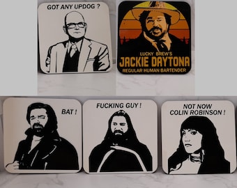 Posavasos WWDITS: Lo que hacemos en las sombras inspirado