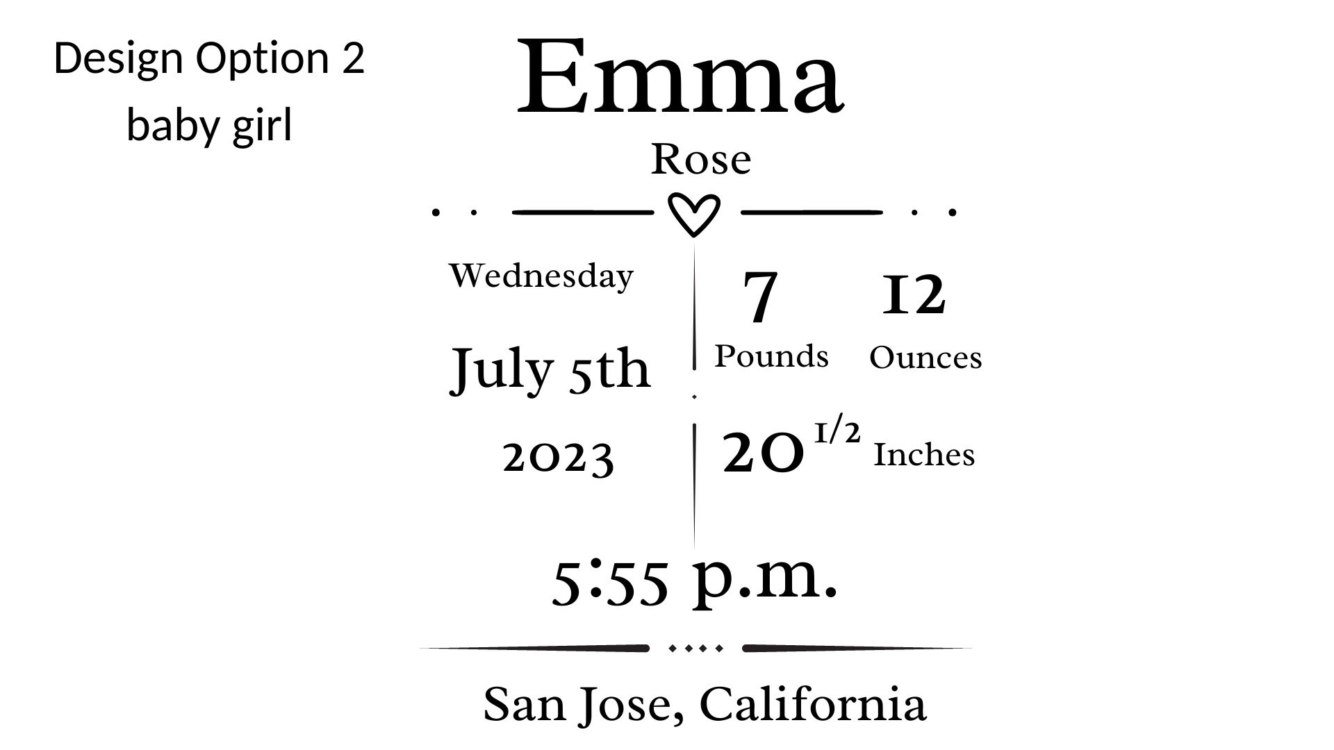 Baby Birth Announcement Frame Baby Photo Frame Baby Birth Etsy