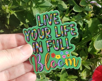 Gardening Sticker, Flower Sticker, Planting Sticker, Plants Sticker