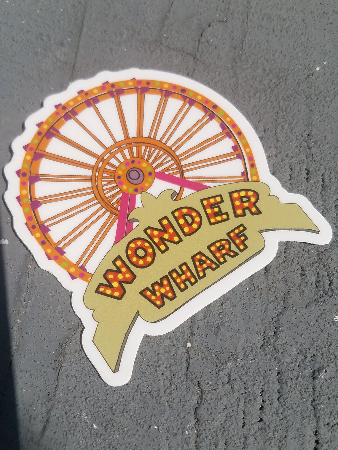 Bobs Burgers Sticker Wonder Wharf Ferris Wheel Bob's Etsy UK
