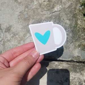 Coffee Mug Sticker, coffee sticker, coffee lovers sticker, mug sticker, coffee mug stickers, coffee stickers, mug stickers, coffee lovers
