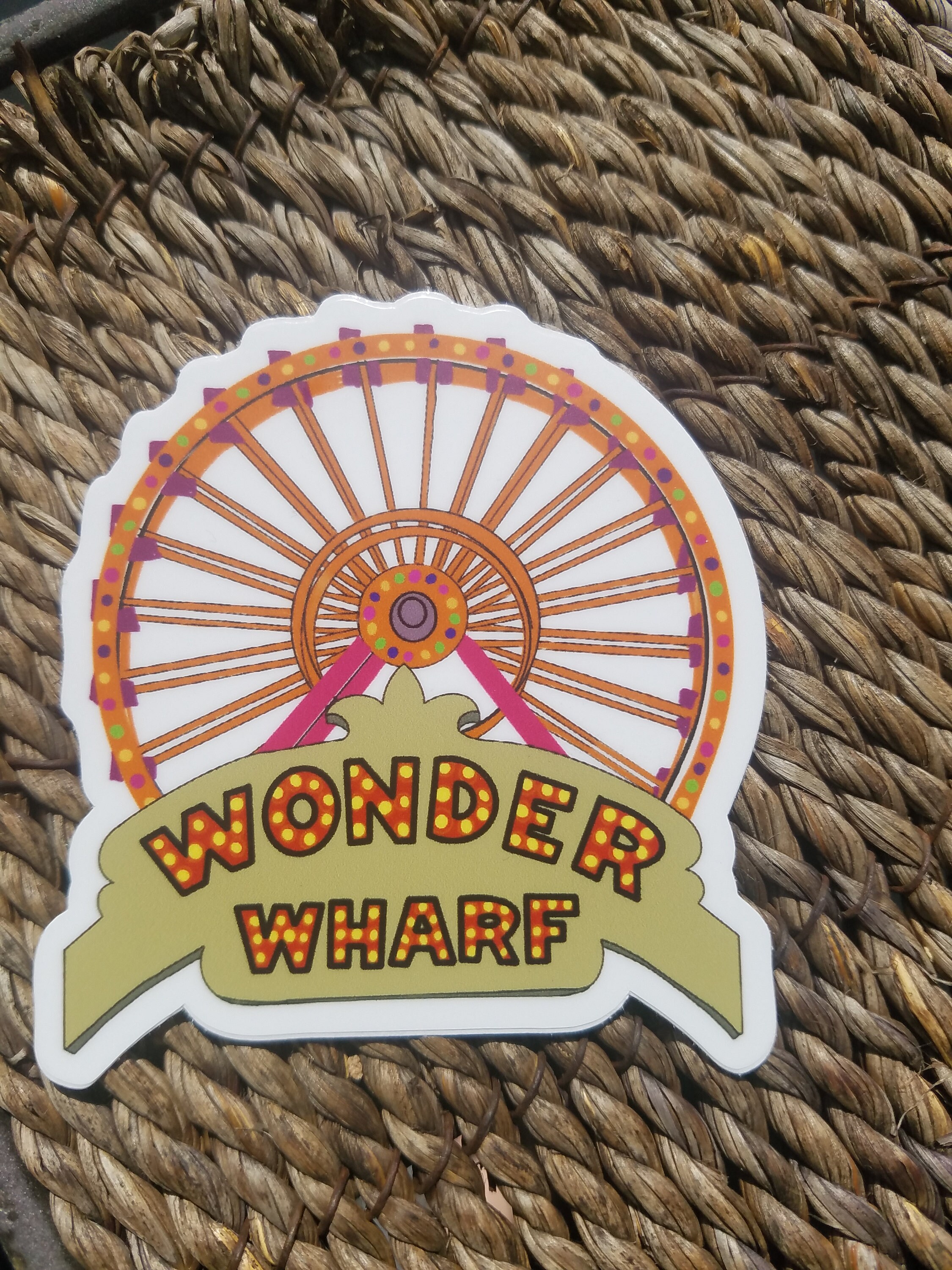 Bobs Burgers Sticker Wonder Wharf Ferris Wheel Bob's Etsy UK