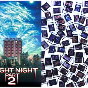 Larger Pack of 25x Genuine 35mm Clips - Fright Night Part 2 (1988) 35mm Film Cell Movie Filmcell Horror Pack
