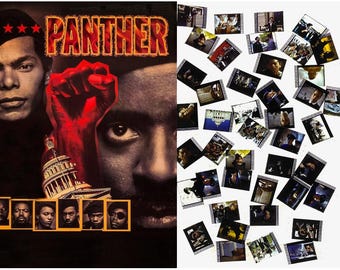 Larger Pack of 20x Genuine 35mm Clips - Panther (1995) 35mm Film Cell Movie Filmcell Pack