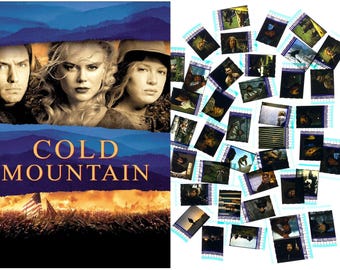 Larger Pack of 20x Genuine 35mm Clips - Cold Mountain (2003) 35mm Film Cell Movie Filmcell Pack