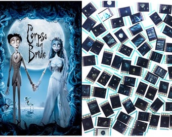 25x Genuine 35mm Clips - Corpse Bride (2005) 35mm Film Cell Movie Filmcell Pack