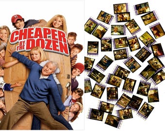Larger Pack of 20x Genuine 35mm Clips - Cheaper by the Dozen (2003) 35mm Film Cell Movie Filmcell Pack