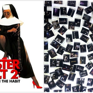 Plus grand lot de 20 clips authentiques 35 mm - Sister Act 2 Back in the Habit (1993) 35 mm Film Cell Movie Film Cell Pack