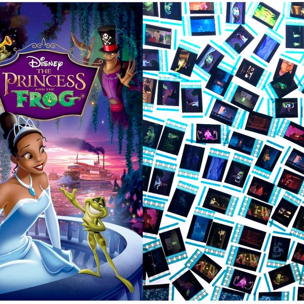 15x Genuine 35mm Clips - The Princess and the Frog (2009) 35mm Film Cell Movie Filmcell Pack