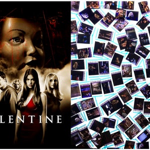 Larger Pack of 20x Genuine 35mm Clips - Valentine (2001) 35mm Film Cell Movie Filmcell Horror Pack