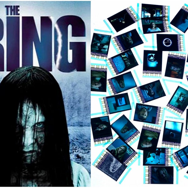 15 x Genuine 35mm Clips - The Ring (2002) 35mm Film Cell Movie Filmcell Pack
