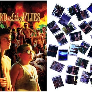 Larger Pack of 20x Genuine 35mm Clips - Lord of the Flies (1990) 35mm Film Cell Movie Filmcell Pack