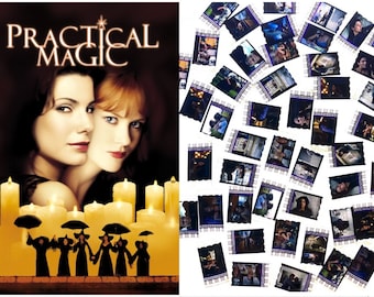 Larger Pack of 25x Genuine 35mm Clips - Practical Magic (1998) 35mm Film Cell Movie Filmcell Pack