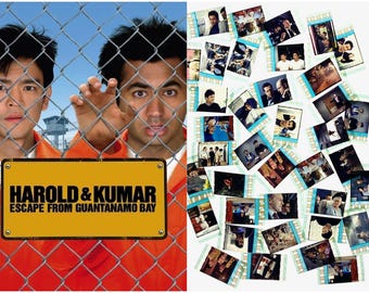 Larger Pack of 20x Genuine 35mm Clips - Harold & Kumar Escape from Guantanamo Bay (2008) 35mm Film Cell Movie Filmcell Pack