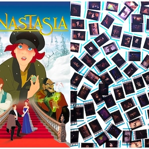 Larger Pack of 20x Genuine 35mm Clips - Anastasia (1997) 35mm Film Cell Movie Filmcell Pack
