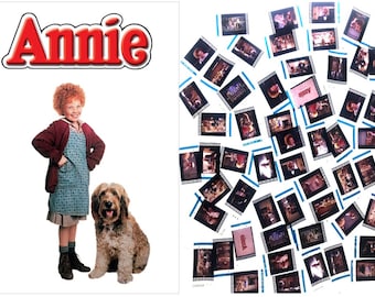 15x Genuine 35mm Clips - Annie (1982) 35mm Film Cell Movie Filmcell Pack