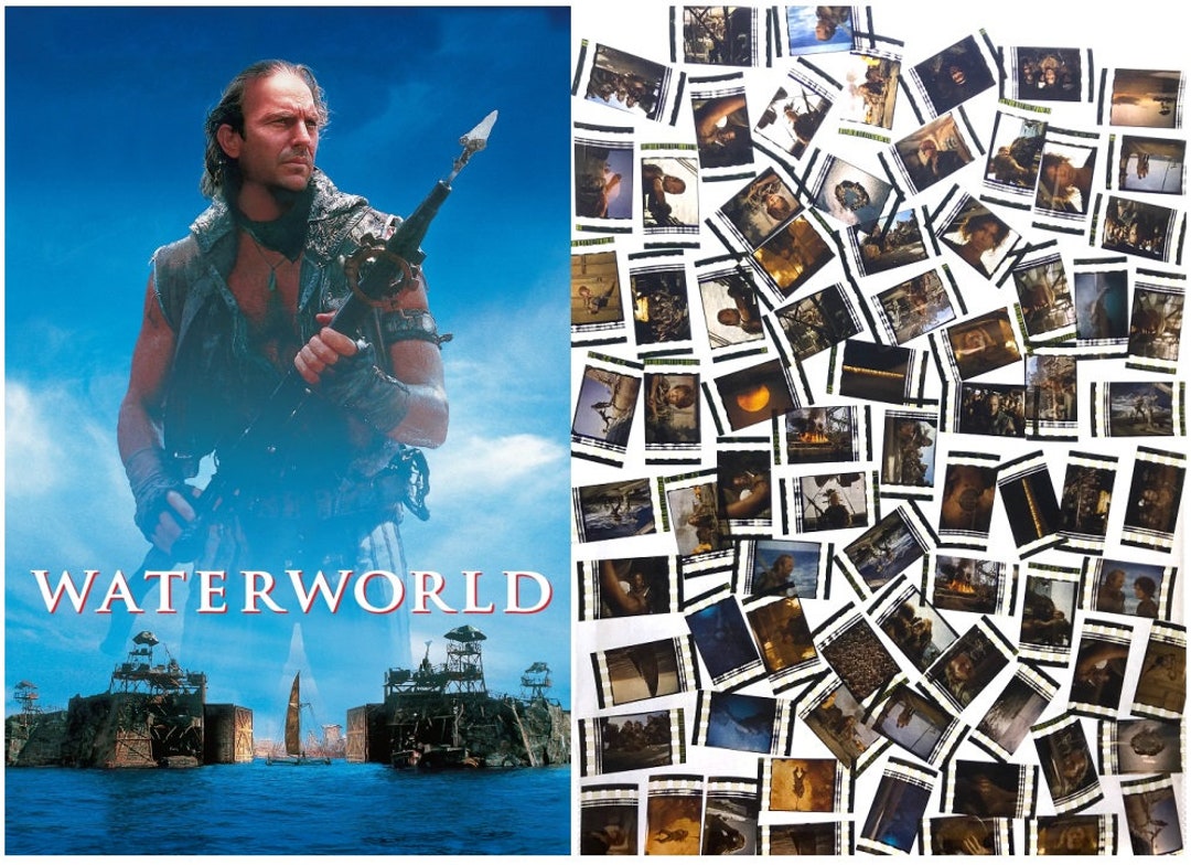 15x Genuine 35mm Clips Waterworld 1995 35mm Film Cell Movie Filmcell