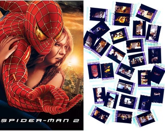 Larger Pack of 20x Genuine 35mm Clips - Spider-Man 2 (2004) 35mm Film Cell Movie Filmcell Pack