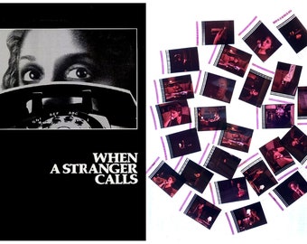 純正35mmクリップ15個入り大容量パック - 見知らぬ人が電話をかけるとき（1979年）35mmフィルムセル映画フィルムセルホラーパック