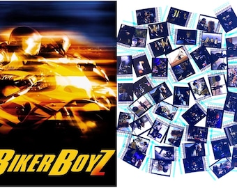 Larger Pack of 20x Genuine 35mm Clips - Biker Boyz (2003) 35mm Film Cell Movie Filmcell Pack