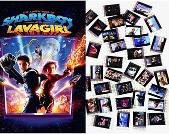 Larger Pack of 20x Genuine 35mm Clips - The Adventures of Sharkboy and Lavagirl (2005) 35mm Film Cell Movie Filmcell Pack