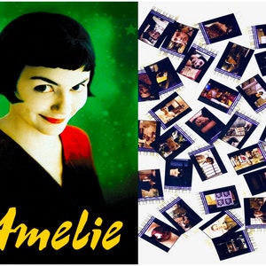 Larger Pack of 25x Genuine 35mm Clips - Amelie (2001) 35mm Film Cell Movie Filmcell Pack