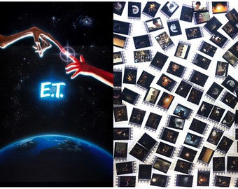 Larger Pack of 20x Genuine 35mm Clips - E.T. the Extra-Terrestrial (1982) e.t 35mm Film Cell Movie Filmcell Pack