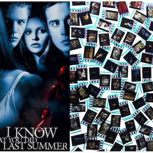 Larger Pack of 20x Genuine 35mm Clips - I Know What You Did Last Summer (1997) 35mm Film Cell Movie Filmcell Pack