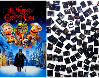 Larger pack of 20x Genuine 35mm Clips - The Muppet Christmas Carol (1992) 35mm Film Cell Movie Filmcell Pack