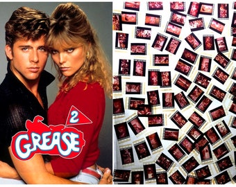 Larger Pack of 20x Genuine 35mm Clips - Grease 2 (1982) 35mm Film Cell Movie Filmcell Pack