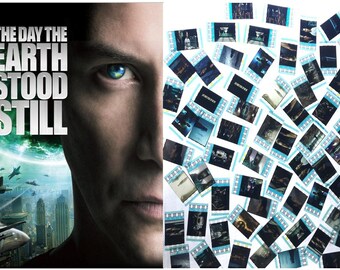 Larger Pack of 20x Genuine 35mm Clips - The Day the Earth Stood Still (2008) 35mm Film Cell Movie Filmcell Pack
