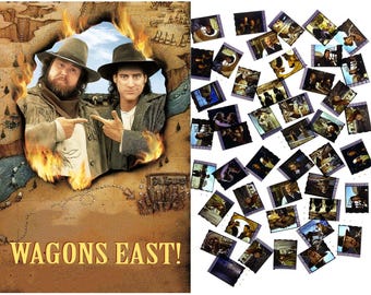 Larger Pack of 20x Genuine 35mm Clips - Wagons East! (1994) 35mm Film Cell Movie Filmcell Pack