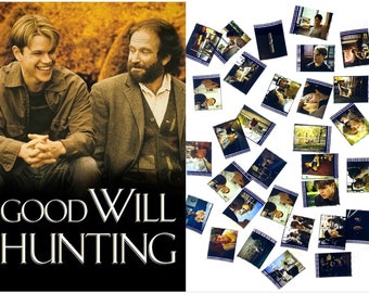 Larger Pack of 20x Genuine 35mm Clips - Good Will Hunting (1997) 35mm Film Cell Movie Filmcell Pack