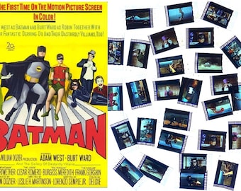 15x Genuine 35mm Clips Batman 1966 35mm Film Cell Movie - Etsy New Zealand