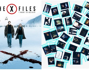 15x Echte 35mm Clips - The X Files I Wanna Believe (2008) 35mm Film Cell Movie Filmcell Pack