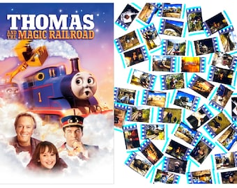 Larger Pack of x20 Genuine 35mm Clips - Thomas the Tank and the Magic Railroad 35mm Film Cell Movie Filmcell Pack