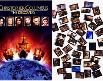 Larger Pack of 20x Genuine 35mm Clips - Christopher Columbus The Discovery (1992) 35mm Film Cell Movie Filmcell Pack