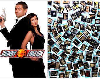 Paquete más grande de 20 clips originales de 35 mm - Johnny English (2003) Paquete de celdas de película de 35 mm