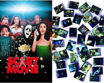 Größere Packung 20x Original 35mm Clips - Scary Movie (2000) 35mm Film Cell Movie Filmcell Pack