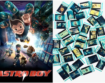 Larger Pack of 20x Genuine 35mm Clips - Astro Boy (2009) 35mm Film Cell Movie Filmcell Pack