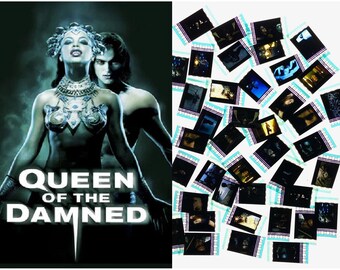 Larger Pack of 20x Genuine 35mm Clips - Queen of the Damned (2002) 35mm Film Cell Movie Filmcell Pack