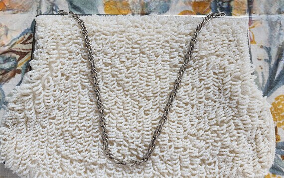 Vintage Magid Seed beaded handbag - image 2