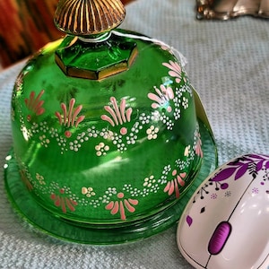 Antique cheese covered dish