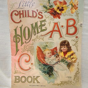 McLaughlin Little Child&#39;s Home ABC-Buch