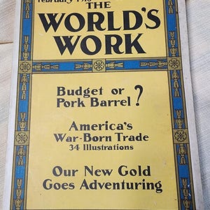 The World&#39;s Work antique magazine