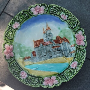 Antique Majolica plate